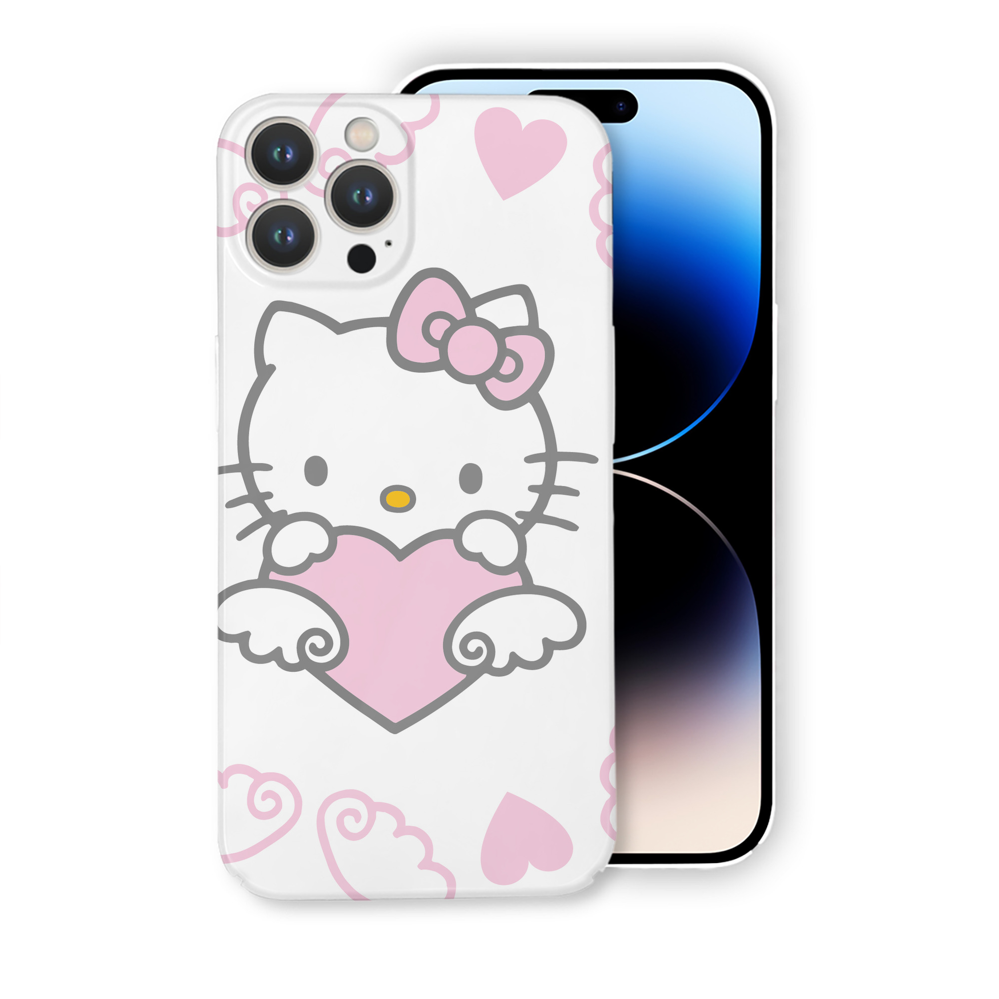 （画像用） Hello Kitty ハローキティ 【iPhone 14シリーズ対応】ハードケース